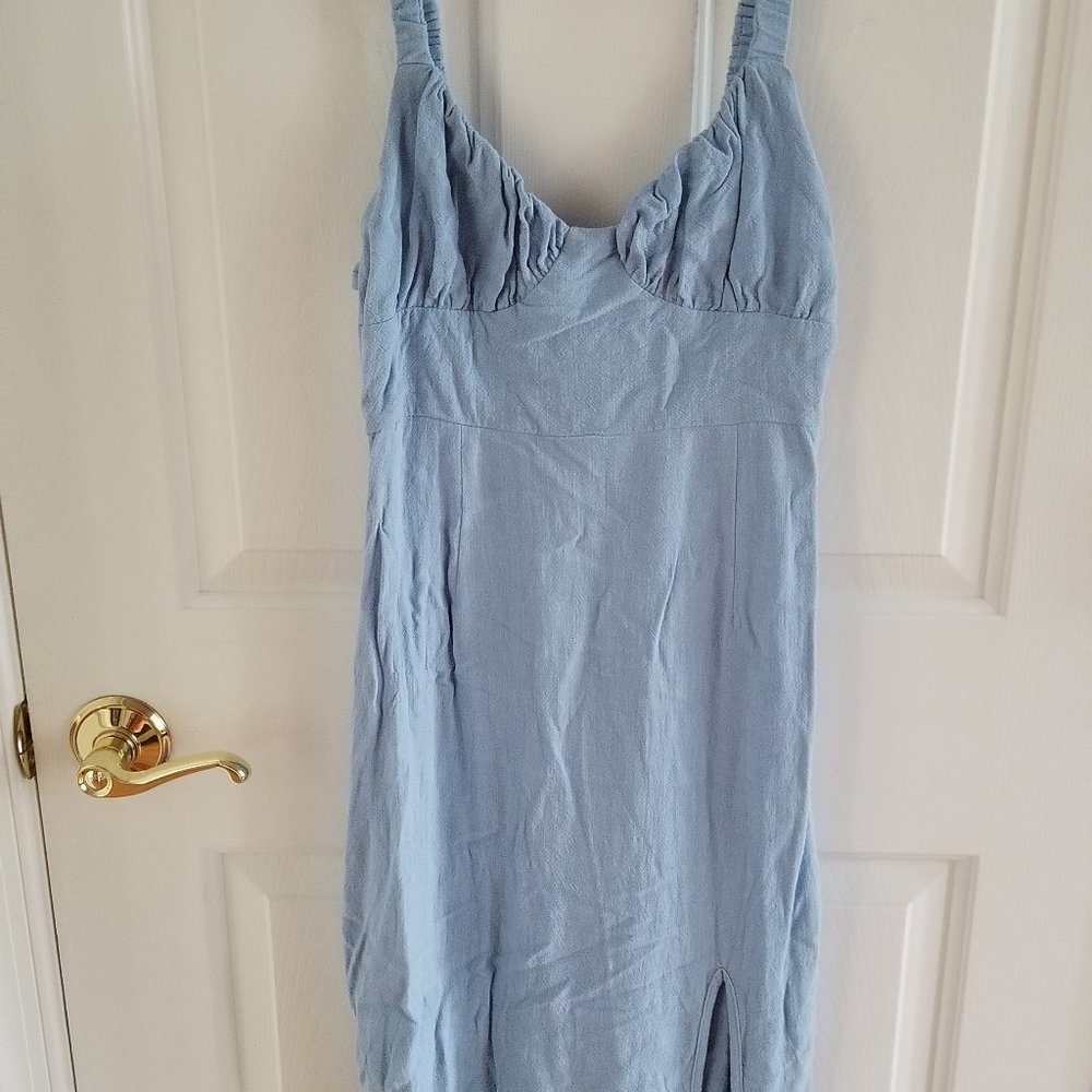 Polly dress baby blue very cute worn once